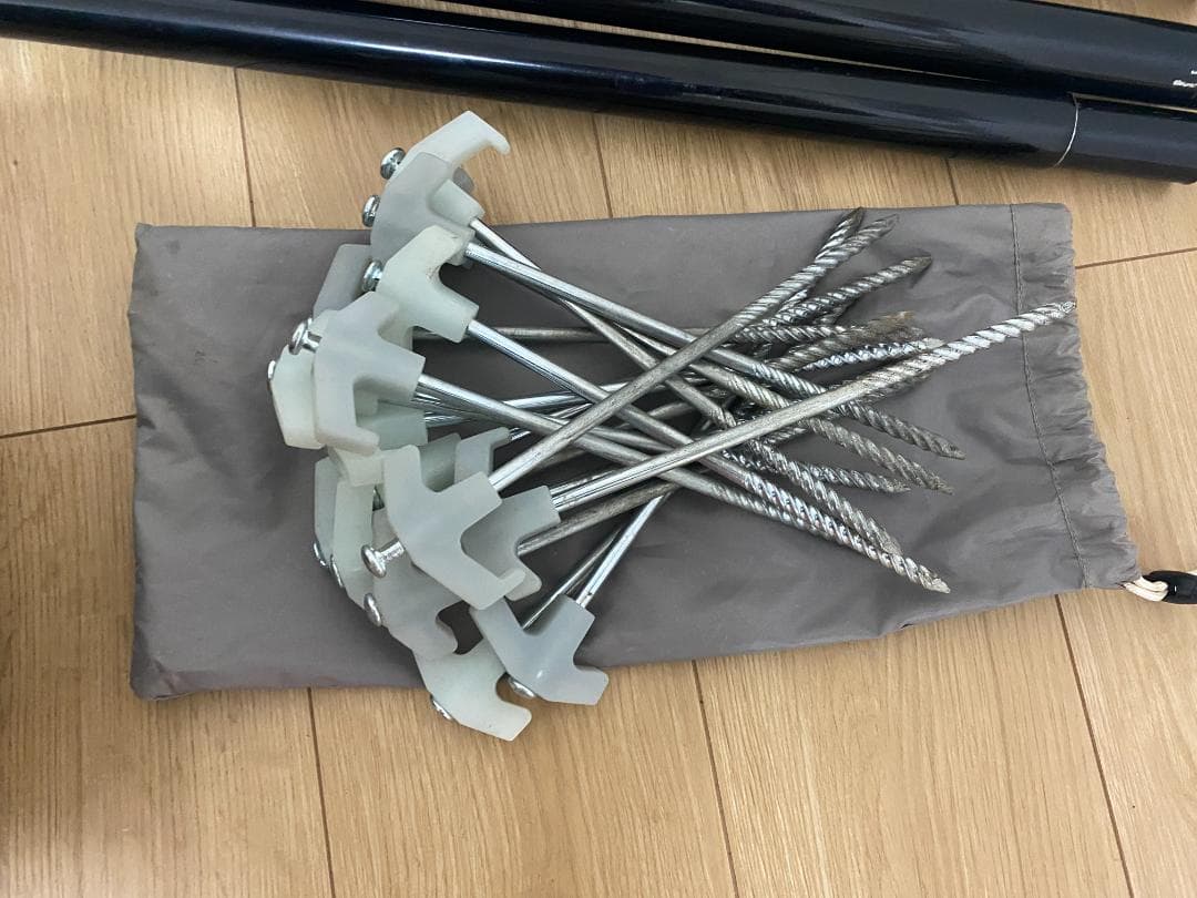 【美品 使用3回】DOD ワンポールテントRX Lサイズ（トンガリハットおまけ）