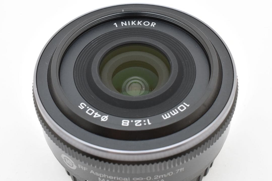 Nikon 1 NIKKOR 10mm F2.8 ブラック 単焦点レンズ