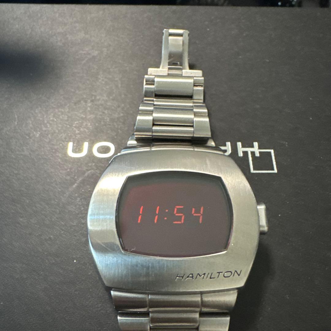HAMILTON デジタル腕時計 シルバー