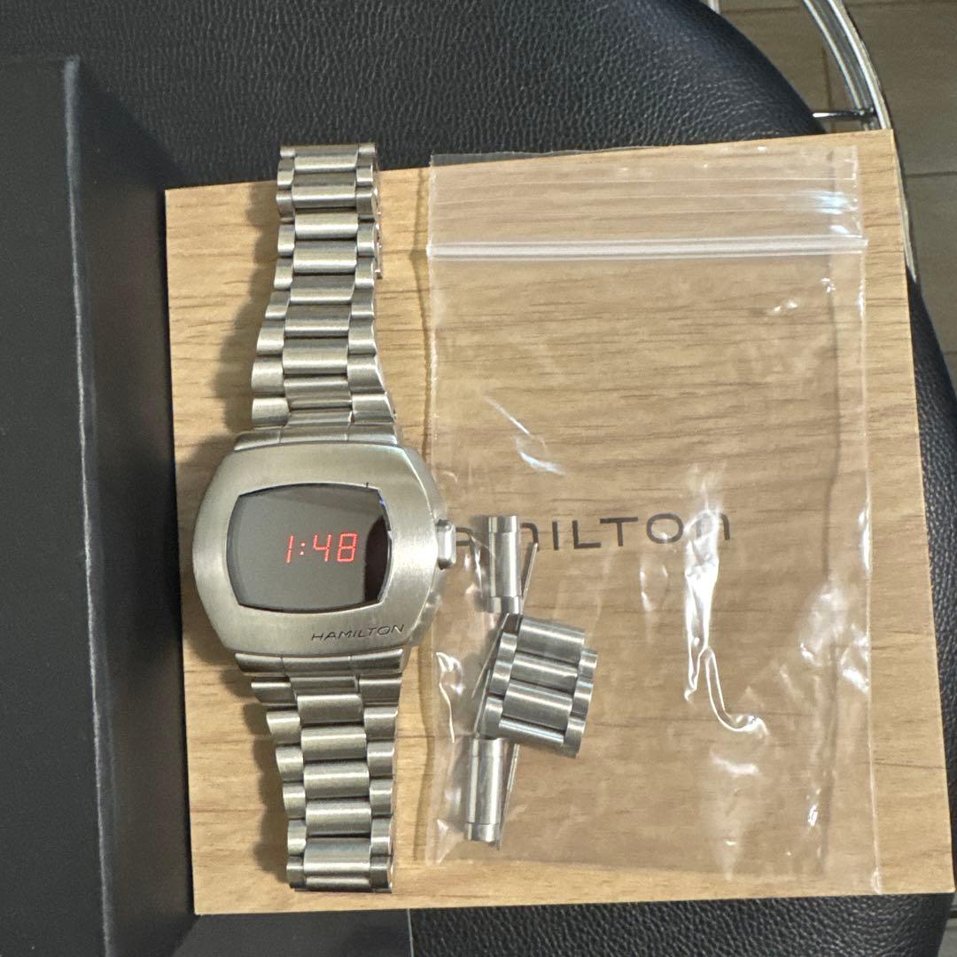 HAMILTON デジタル腕時計 シルバー