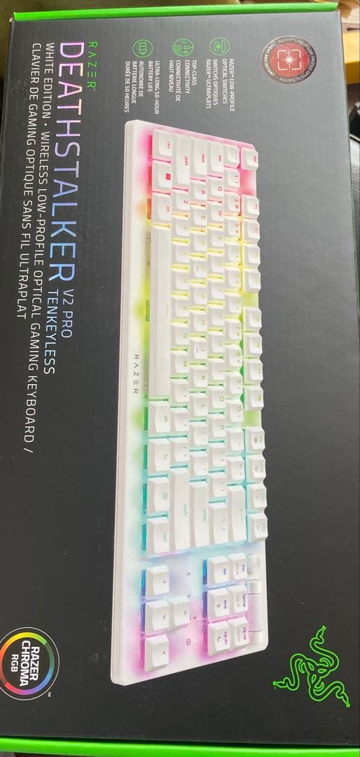 Razer DEATHSTALKER V2 PROワイヤレスキーボード値下対応可
