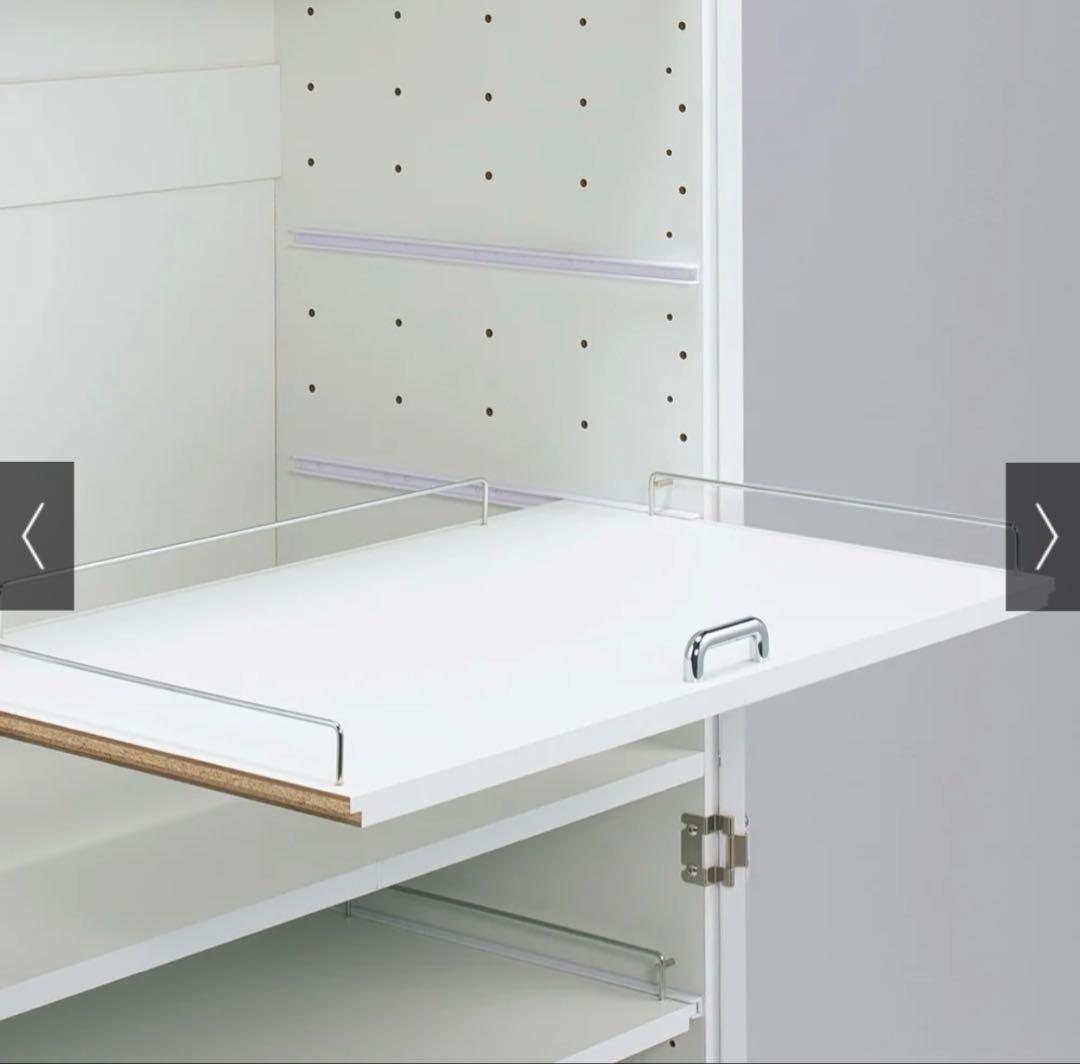 【値下げしました】 ディノス　食器が探しやすく取り出しやすい食器棚 幅75cm