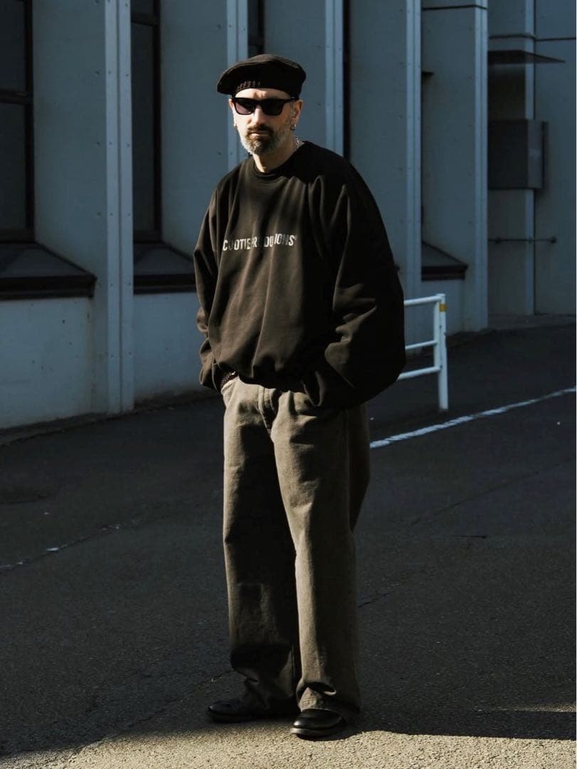 COOTIE　Swallow Rib Sweat Crew 新作完売品