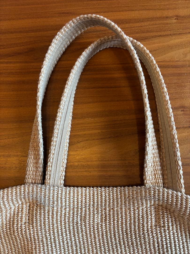 JIMMY CHOO かごバッグ ベージュ