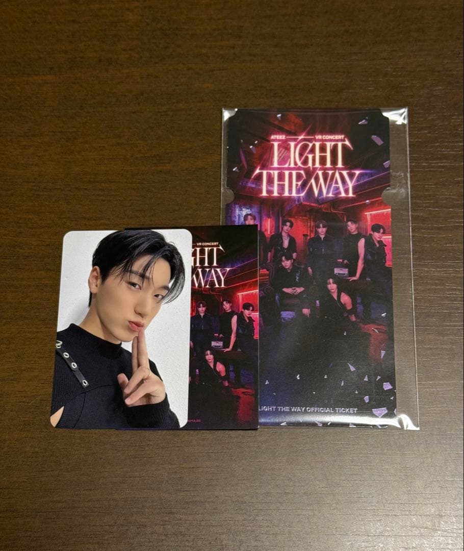 ATEEZ vr 特典 1弾 2弾 サン トレカ クリアファイル チケット