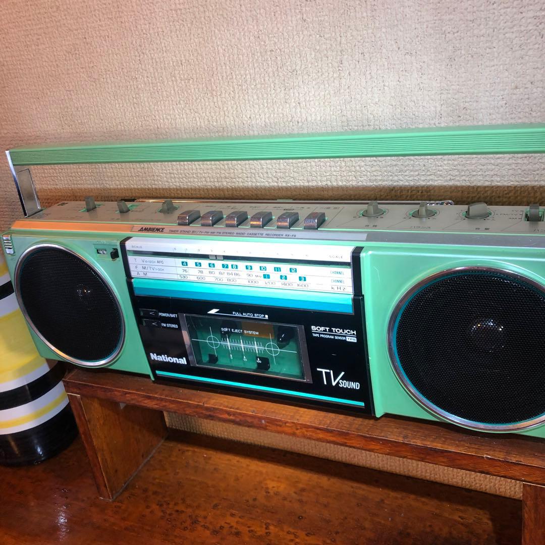 【再生可】80s ファンシーレトロ ヴィンテージ ラジカセ80年代