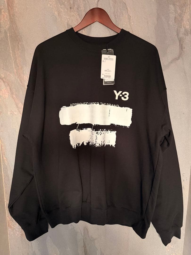 Y-3 スウェット トレーナー GFX CREW M