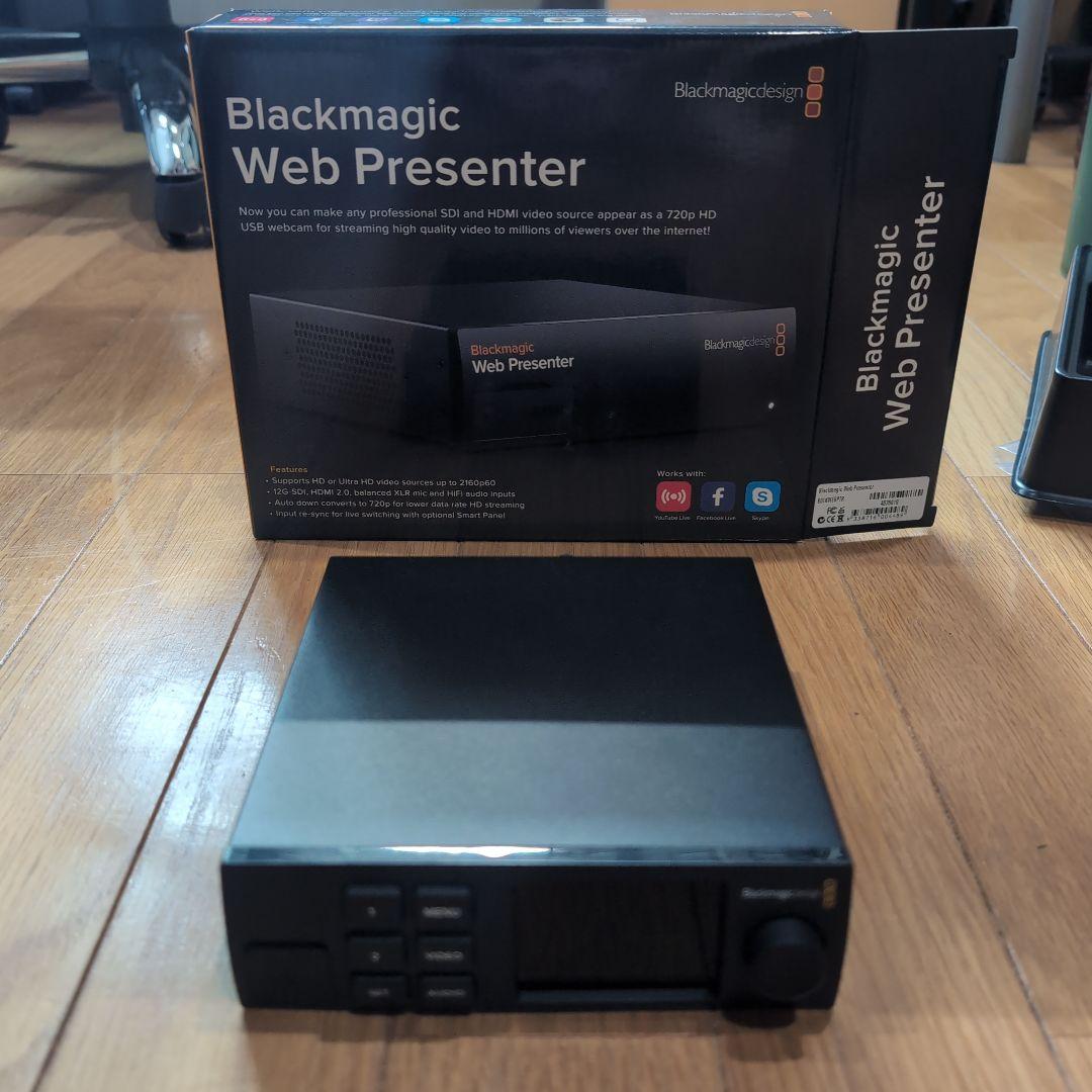 【ごえもん様】Blackmagic Web Presenter