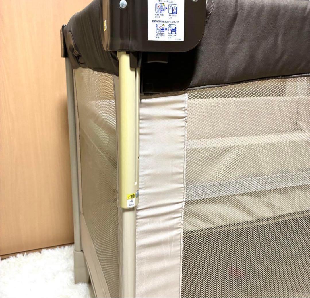 【極美品】Aprica アプリカ ココネル ベビーベッド