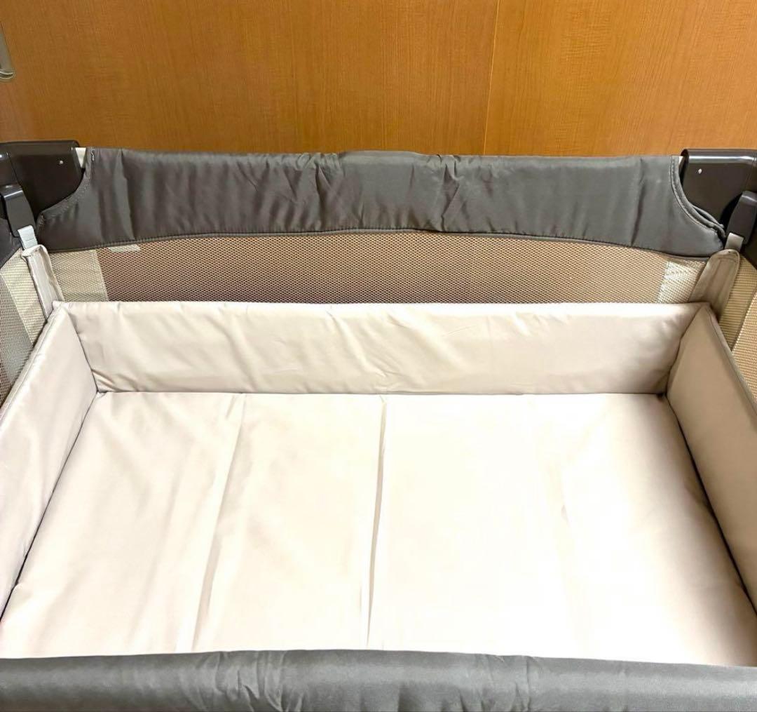 【極美品】Aprica アプリカ ココネル ベビーベッド