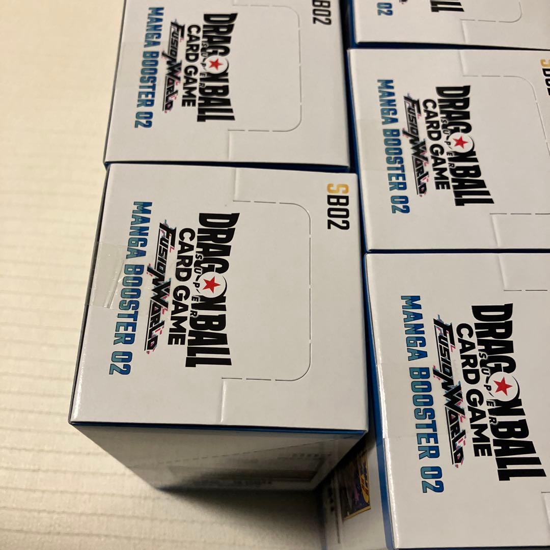 ドラゴンボール マンガブースター02 7BOX テープ付き 未開封