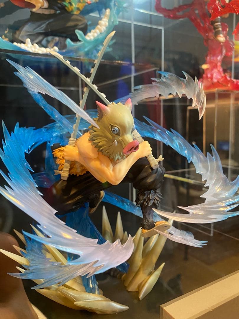 鬼滅の刃 Figuarts ZERO 嘴平伊之助 エフェクト台付 箱なし