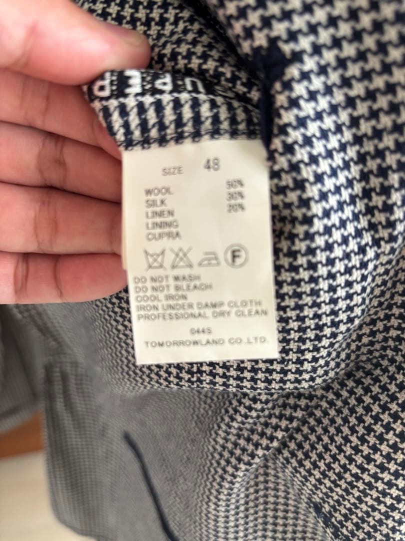 はま様 Tomorrowland CARLO BARBERA ビジネスジャケット