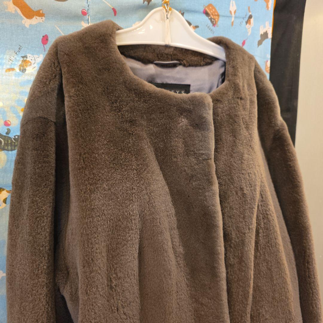 バーニーズニューヨーク Barneys New York ミンク ロングコート