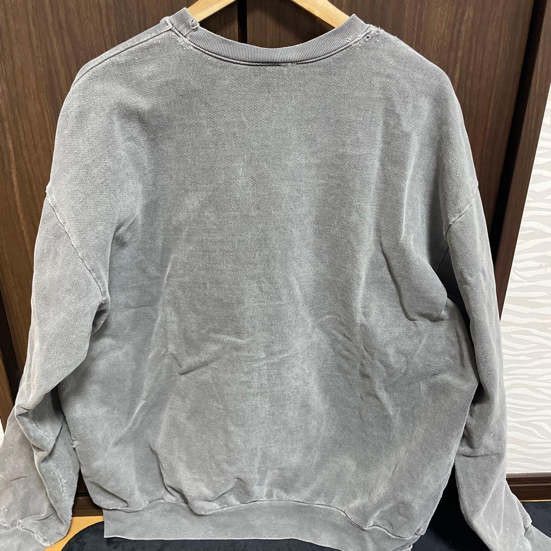 USED加工 Girls Don't Cry スウェットシャツ グレー 古着