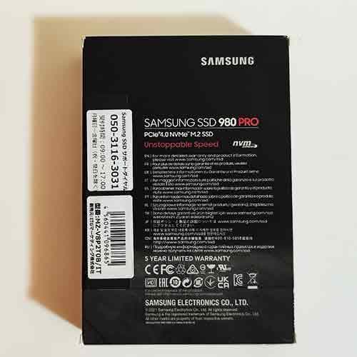 【未開封品】980 PRO MZ-V8P2T0B/IT