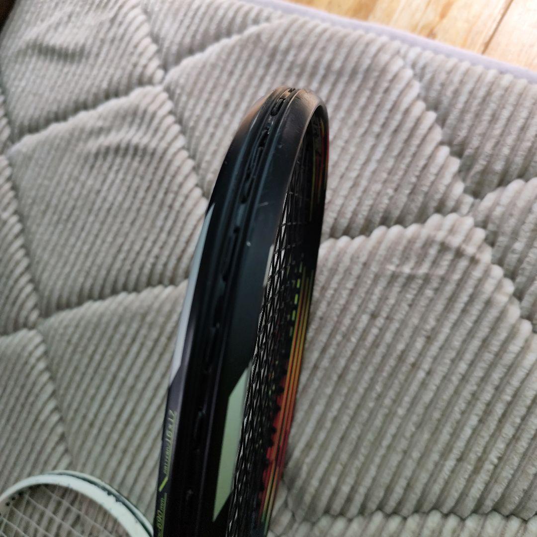 テニスラケット 2本セット ホワイト/ブラック