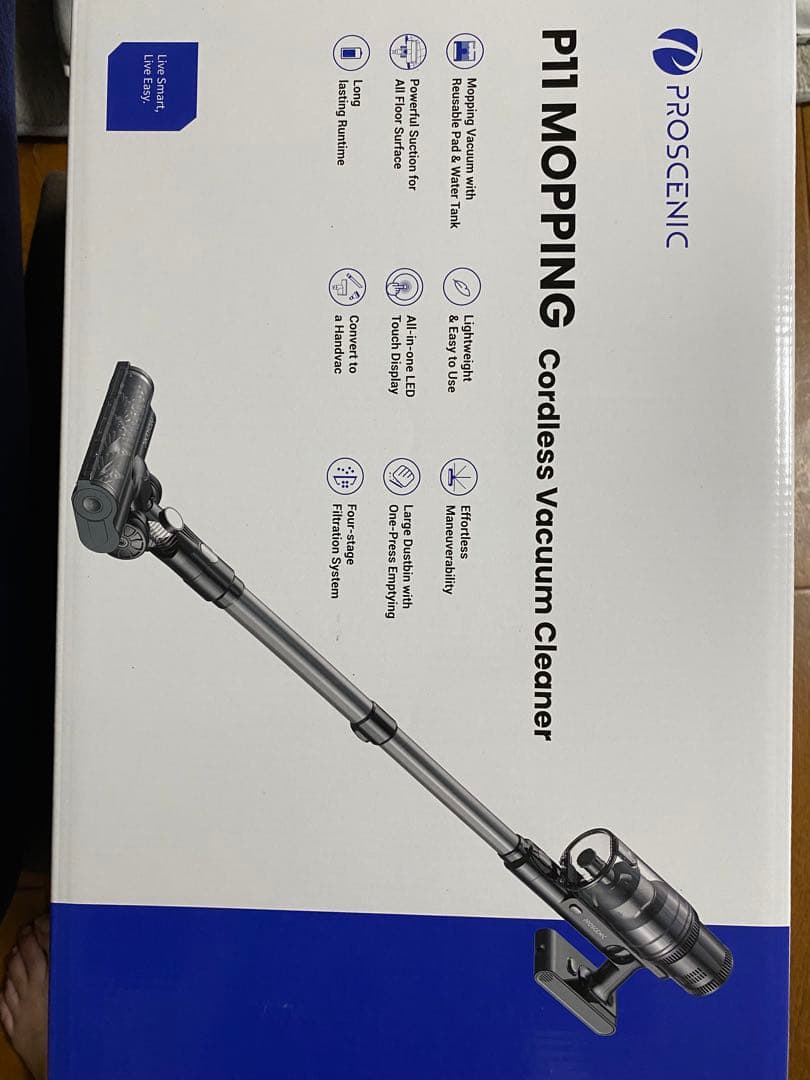 とまと　コードレス掃除機　水拭き可能