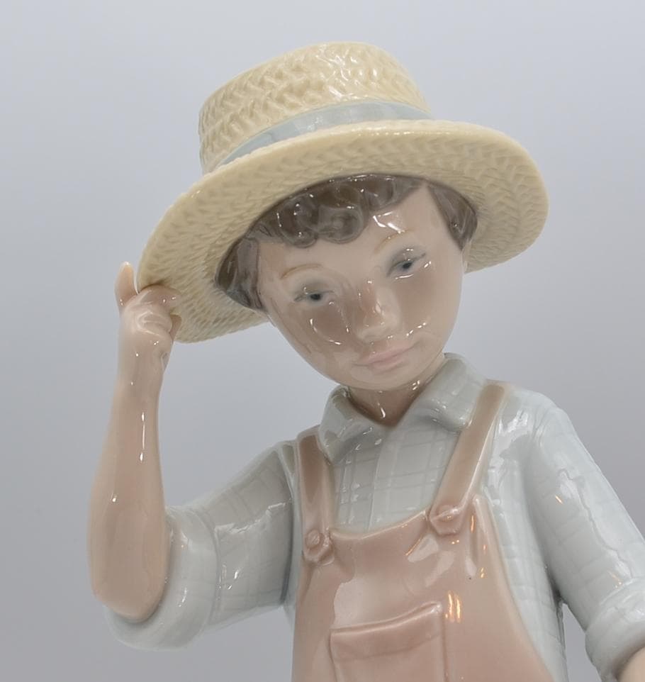 私の愉快な友人　＃6824　★リヤドロ　ポーセリン　光沢仕上げ　ご成約済み