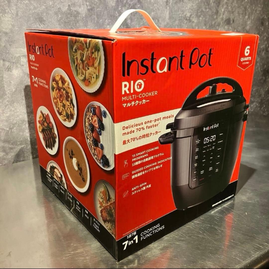 マルチ電気圧力鍋✳︎インスタントポット5.7L/RIO/1台7役/ISP1013