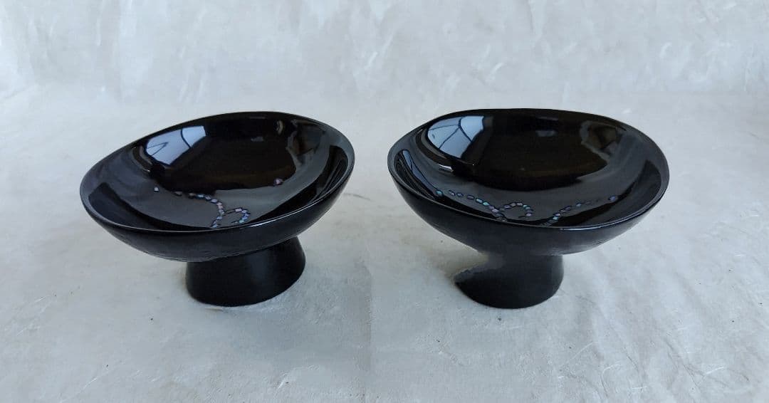 乾漆器各種 (ペア3種類) 未使用 新品同様