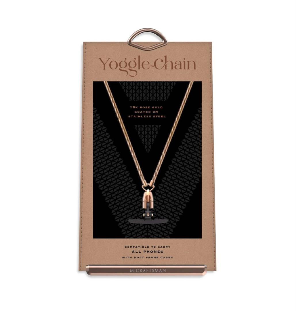 M.CRAFTSMAN ショルダーストラップ Yoggle Chain 18K