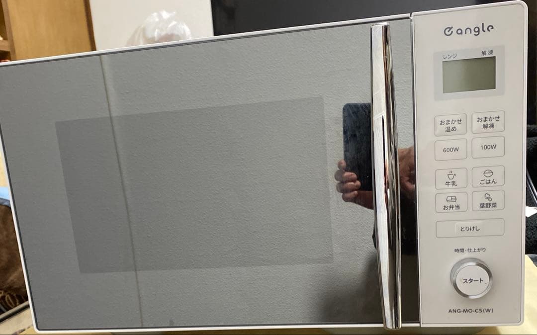 e angle(イーアングル)ANG-MO-C5 電子レンジ2022年製
