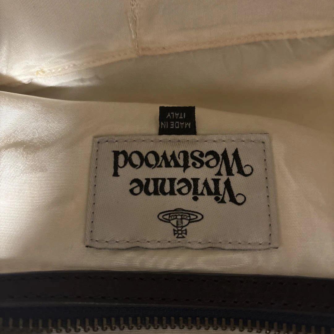 レア ヴィヴィアンウエストウッド 刺繍 総柄 ハンドバッグ オーブ ヤスミン