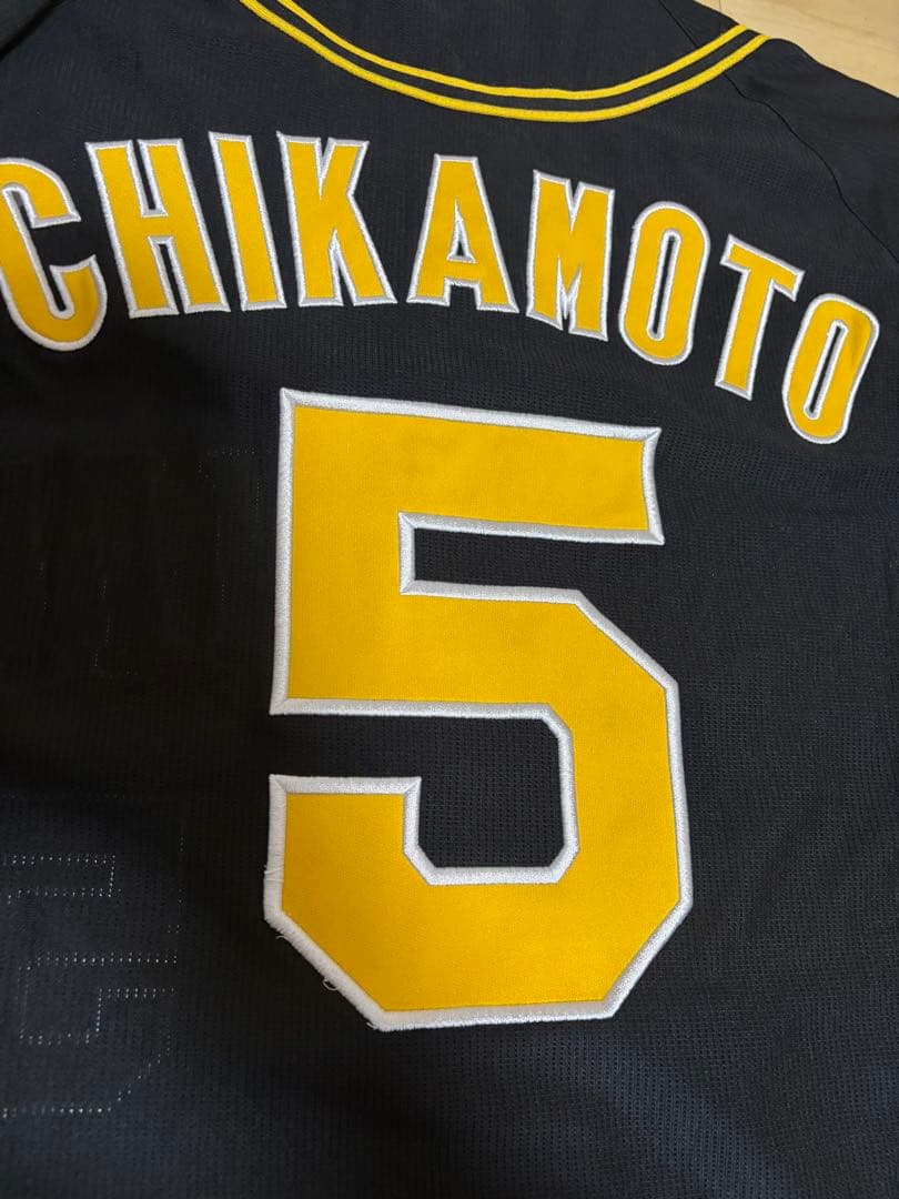 阪神タイガース 近本光司 ユニフォーム ビジター L ブラック