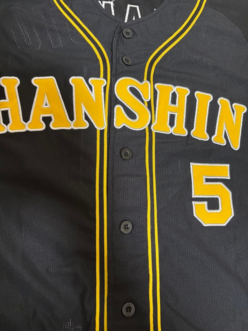 阪神タイガース 近本光司 ユニフォーム ビジター L ブラック
