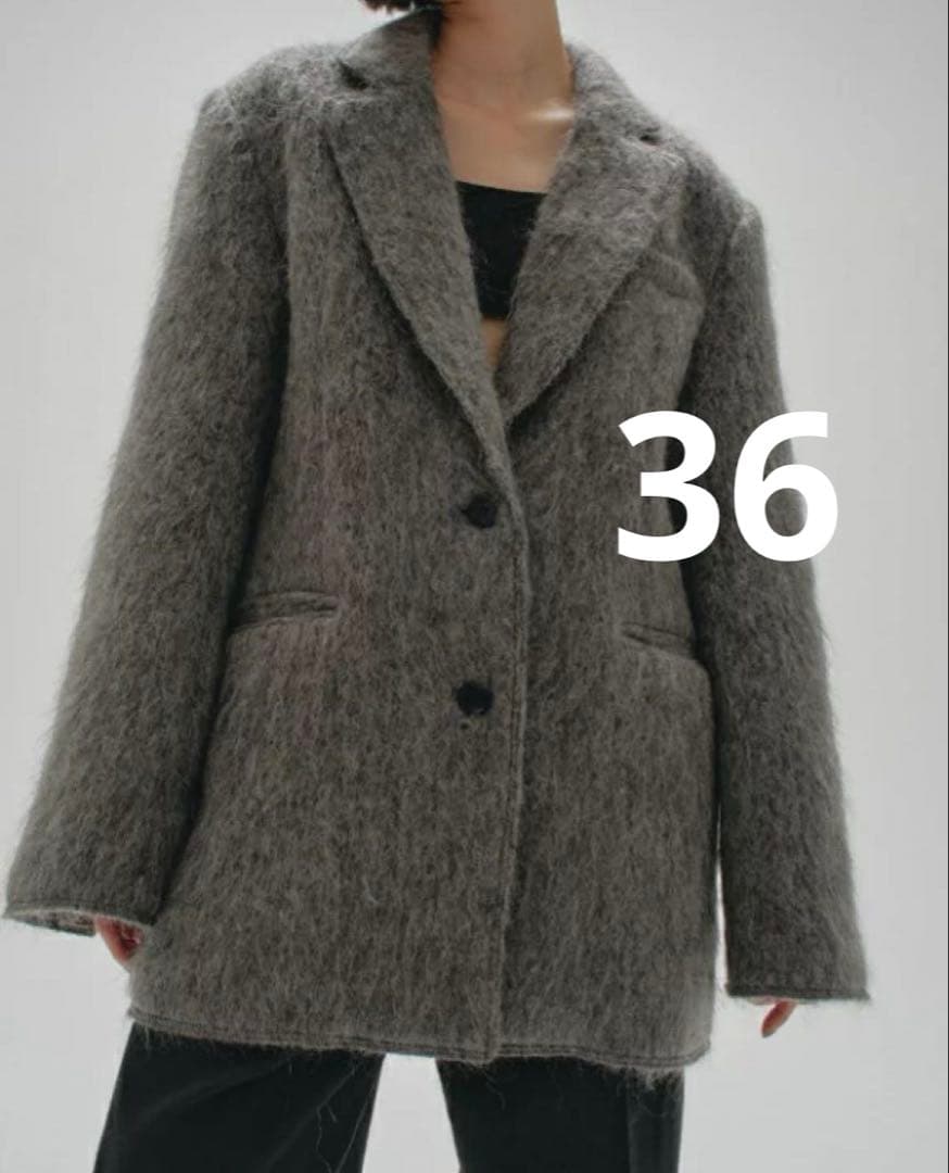 タグ付TODAYFUL Shaggy Over Jacket 36