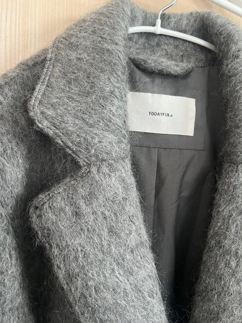 タグ付TODAYFUL Shaggy Over Jacket 36