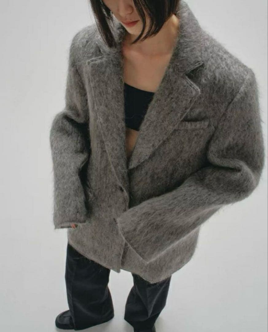 タグ付TODAYFUL Shaggy Over Jacket 36