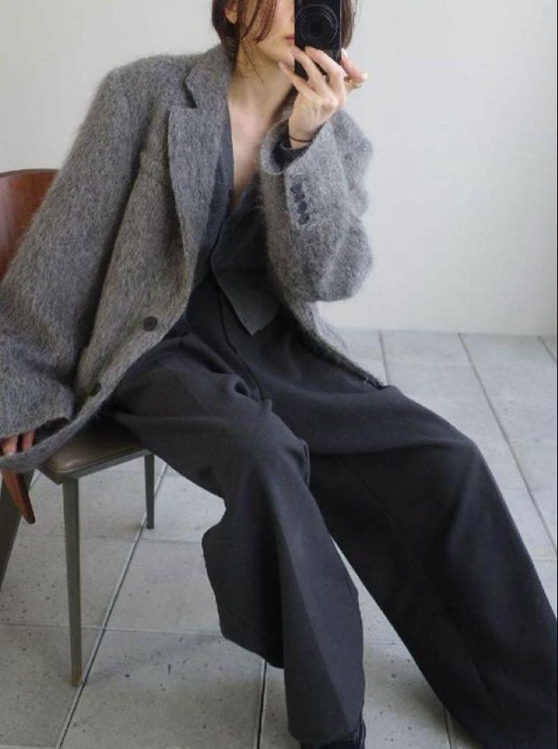 タグ付TODAYFUL Shaggy Over Jacket 36