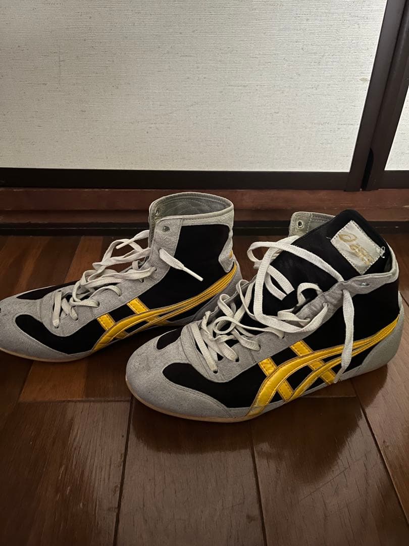 廃盤になった稀少なレスリングのオーダーシューズです。 サイズは26センチです。