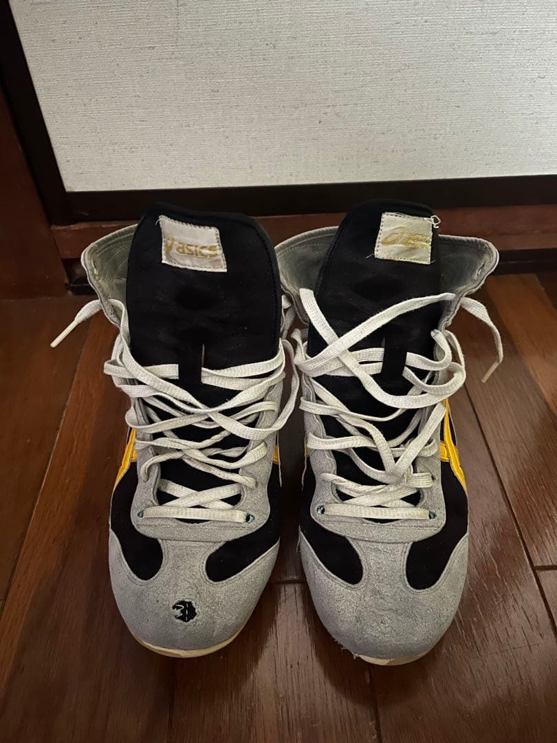 廃盤になった稀少なレスリングのオーダーシューズです。 サイズは26センチです。