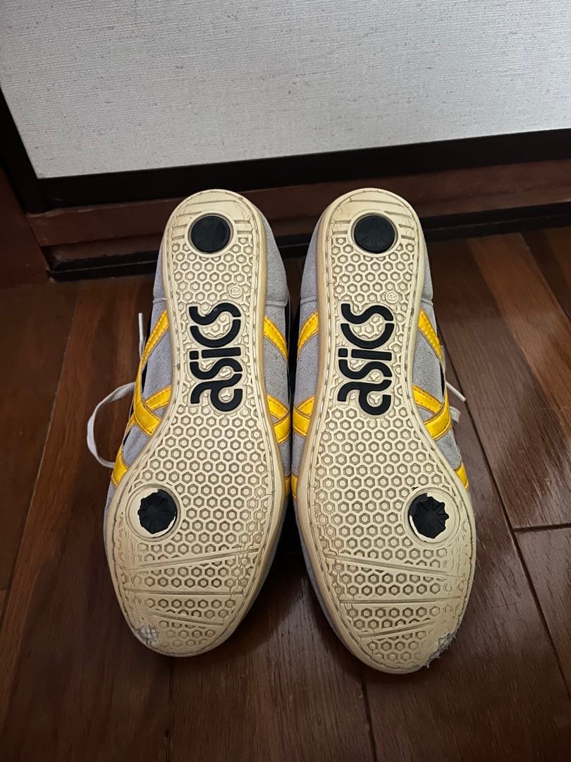 廃盤になった稀少なレスリングのオーダーシューズです。 サイズは26センチです。