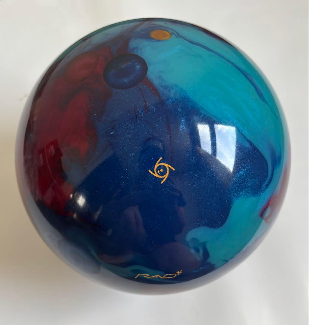 コードインパクト ストーム ボウリングボール 15ポンド プラグ済