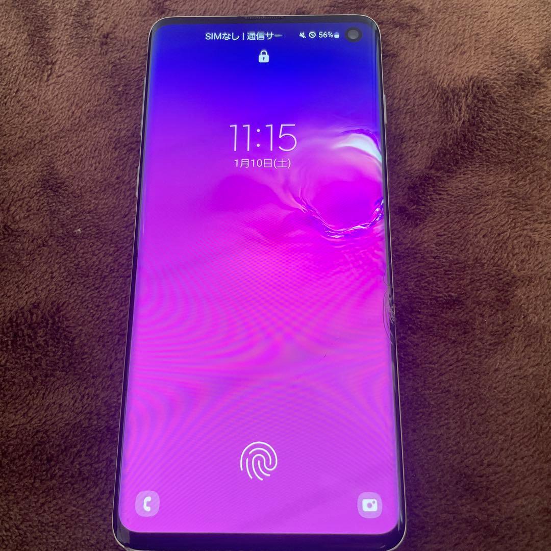 Galaxy S10 SIMフリー　ジャンク　画面割れ