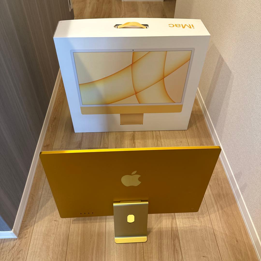 【美品】Apple iMac 24インチほぼ新品　今日まで値下げ中