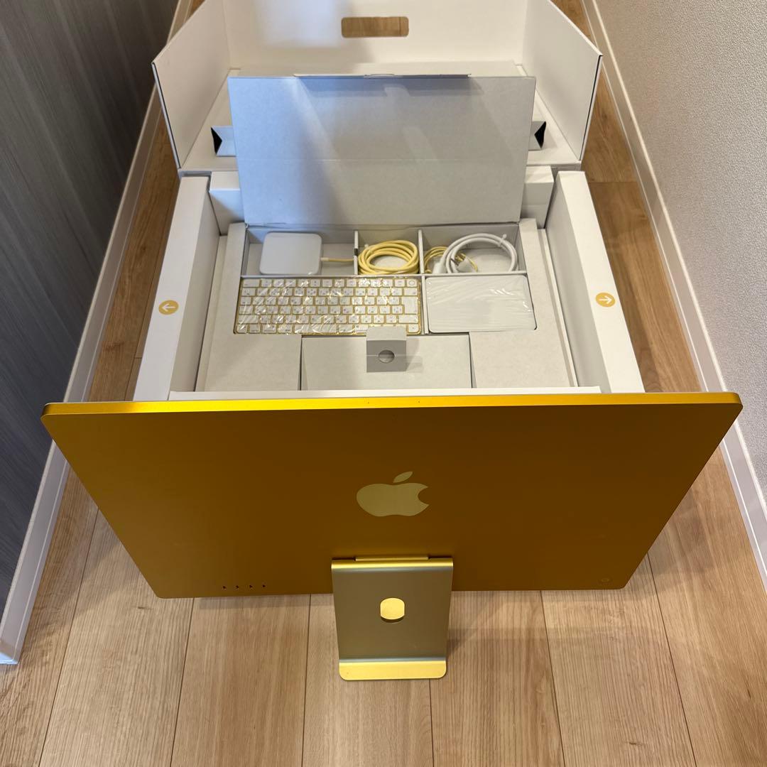 【美品】Apple iMac 24インチほぼ新品　今日まで値下げ中