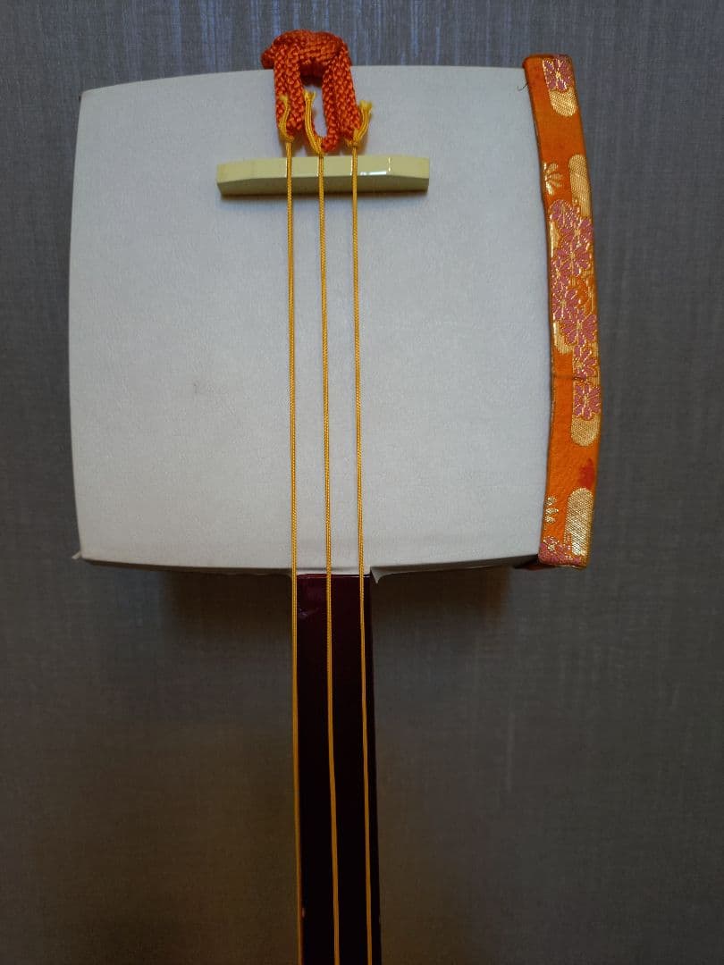 三味線 踊り用 小道具 日本舞踊 藤間流 便利な手作りカバー付