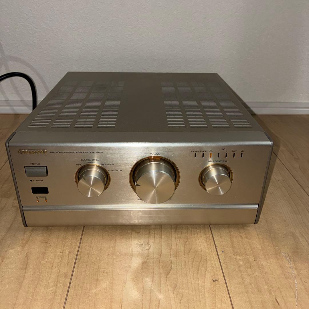 onkyo A-922m Ltd プリメインアンプです いい音です！！完動品