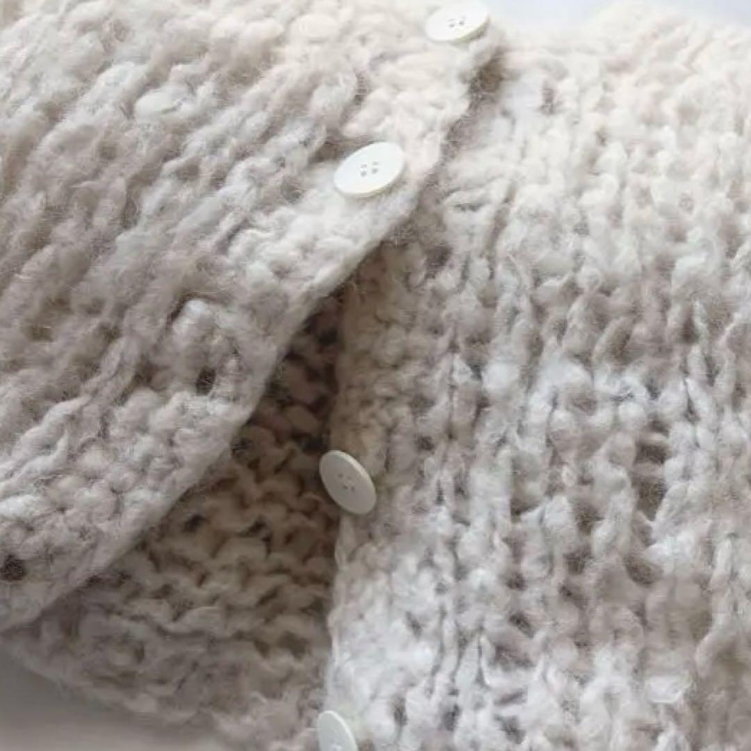 aewen matoph ハンドニットカーディガン