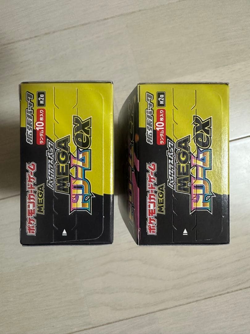 ポケモンカードゲーム MEGA ドリームEX 2箱　シュリンクなし ペリペリ付き