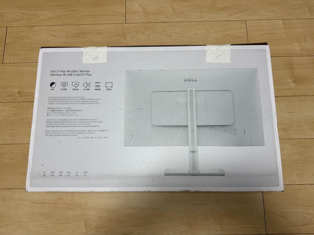 【新品・未開封】モニター Dell 27インチ 4K USB-C S2725QC