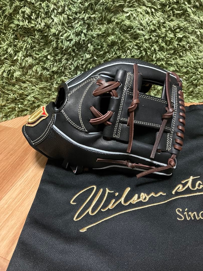 35%オフ⚫︎ウィルソンスタッフデュアル 硬式内野手用グラブ 87型 ブラックSS