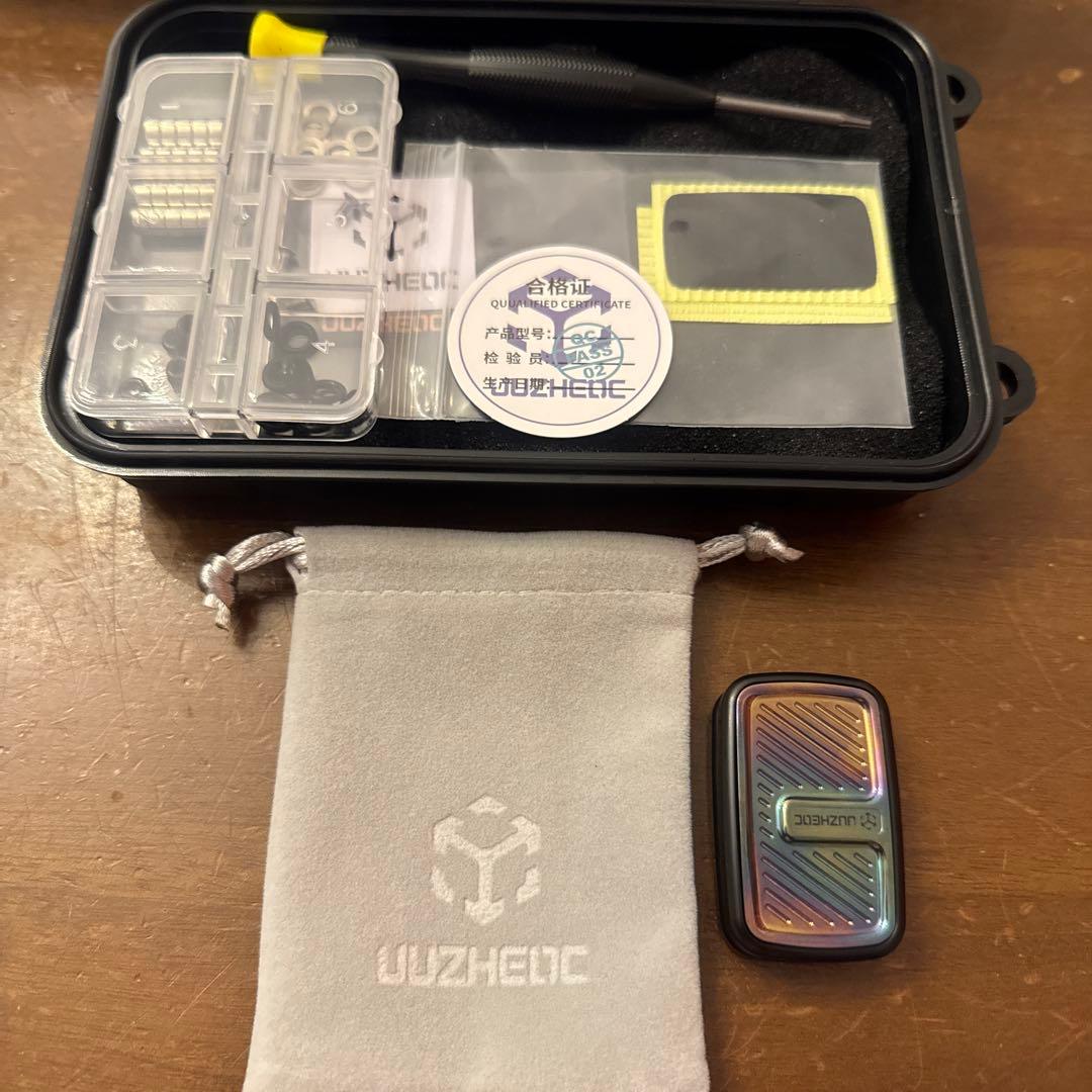 JuzhEDC ARMOR ジルコニウム製　フィジェットトイ　正規品