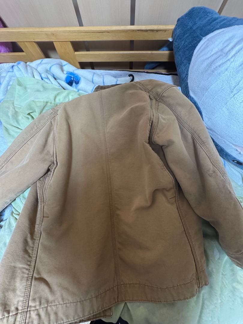 ブラウン カバーオール 4ポケット