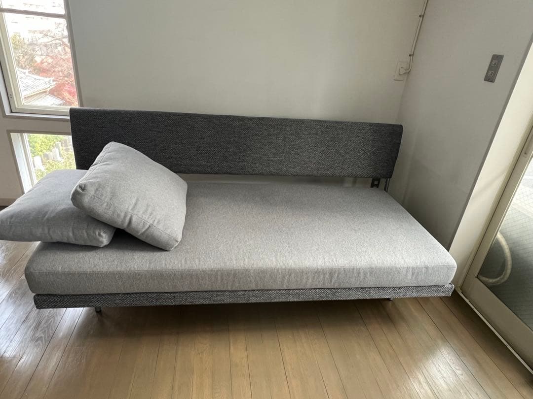 ★お値下げ【フランスベッド 】 ソファーベッドレジーファRegifa家具 グレー